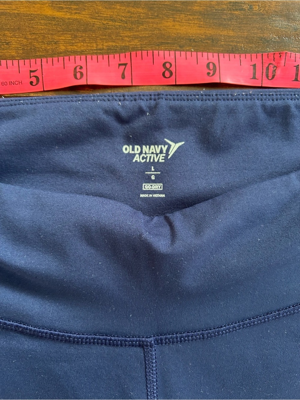 Old Navy Active Leggings Bundle Burgundy & Navy - Picture 4 of 7